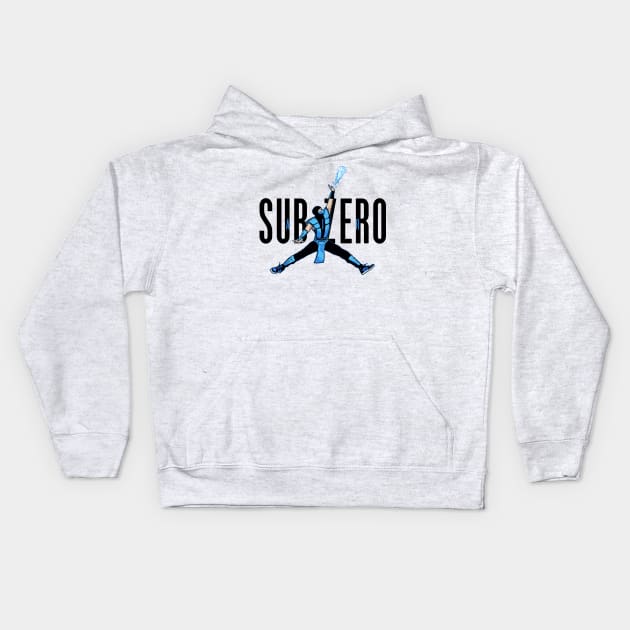 Air Sub-Zero Kids Hoodie by cabelomaluco